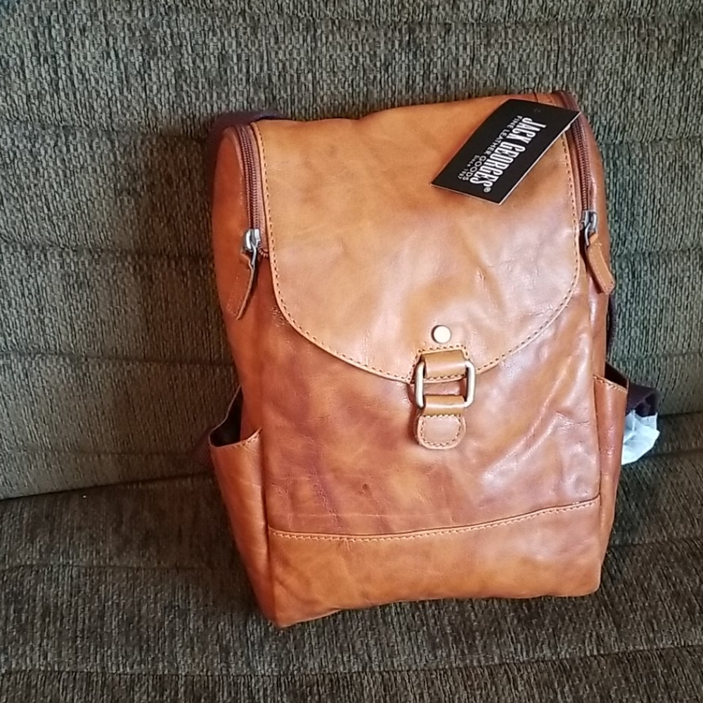 🆕️Jack George's  convertable Voyager backpack, buffalo leather